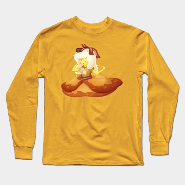 Breakfast Princess Long Sleeve T-Shirt by MarilithsBlades